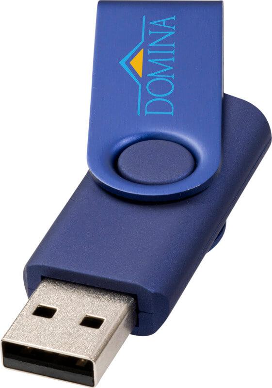PF 123508 4 12350801 PP Y1 Pen USB metálica de 4GB Rotate - Image 5
