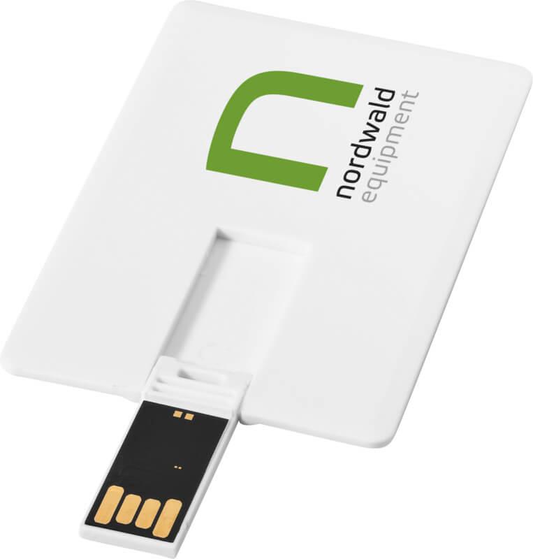 Pen USB 2GB em forma de cartão "Slim"