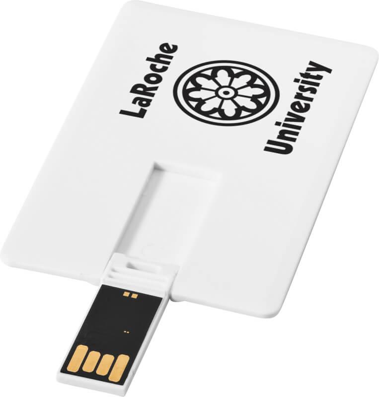 Pen USB 4GB em forma de cartão "Slim"