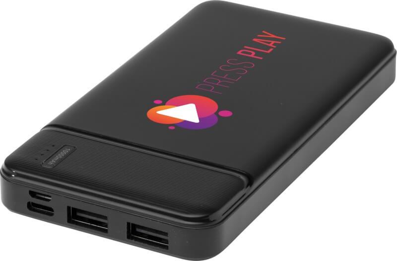 PF 124321 0 12432190 DP Y1 Powerbank de plástico reciclado de 10.000 mAh "Loop"