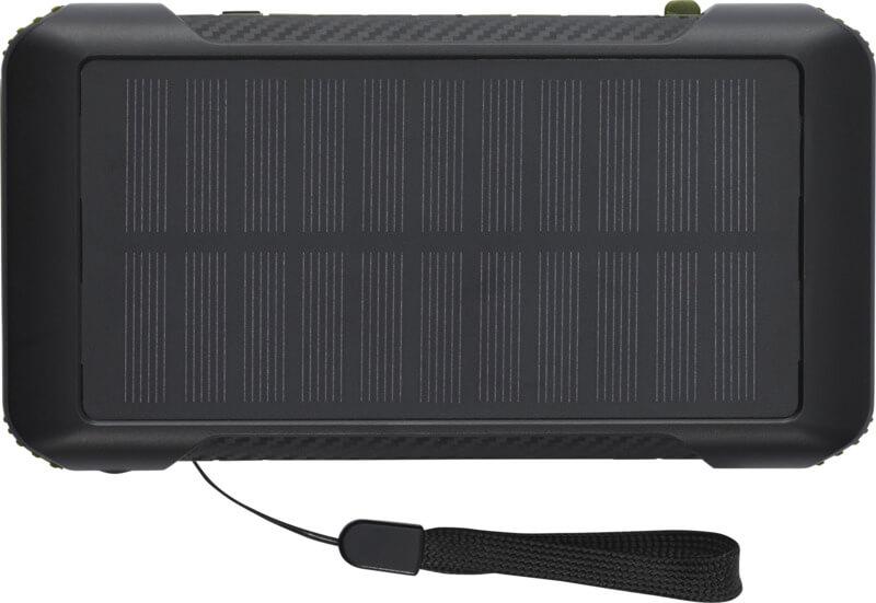 PF 124346 2 12434664 F1 Powerbank solar com dínamo de 10 000 mAh em plástico reciclado RCS "Soldy" - Image 3