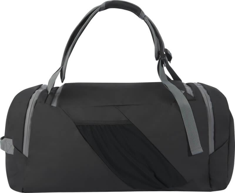 PF 130046 2 13004690 B1 Mochila de saco de lona impermeável reciclada com certificação GRS de 35 L Aqua - Image 3