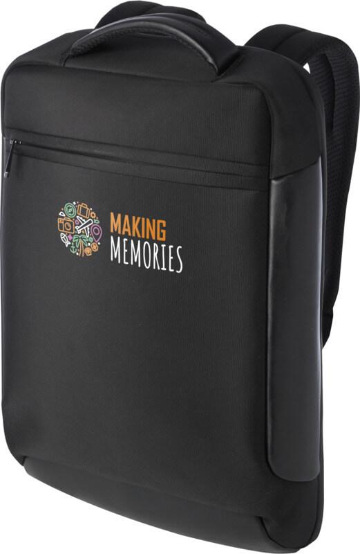 Mochila para portátil de 15,6" compacta reciclada GRS de 12 L Expedition Pro