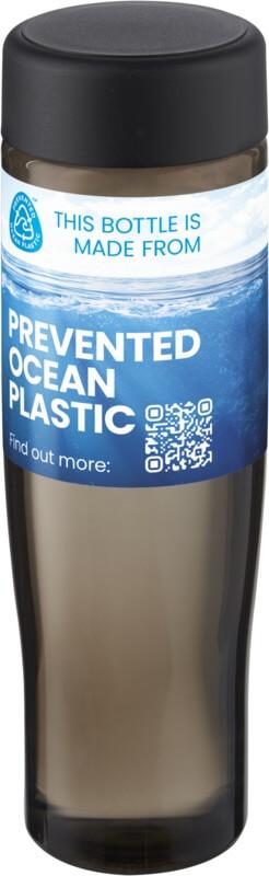 Garrafa desportiva com tampa de rosca de 700 ml H2O Active® Eco Tempo
