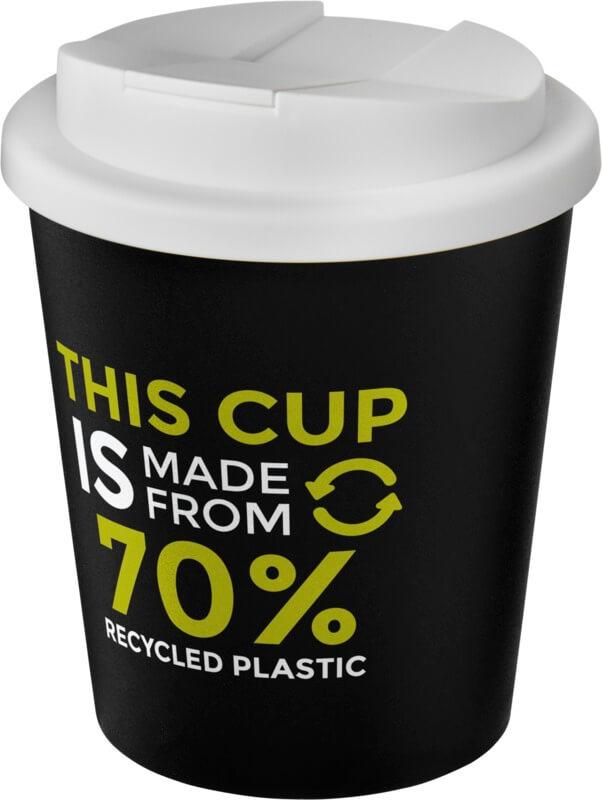 Copo térmico de 250 ml reciclado com tampa à prova de fuga Americano® Espresso Eco