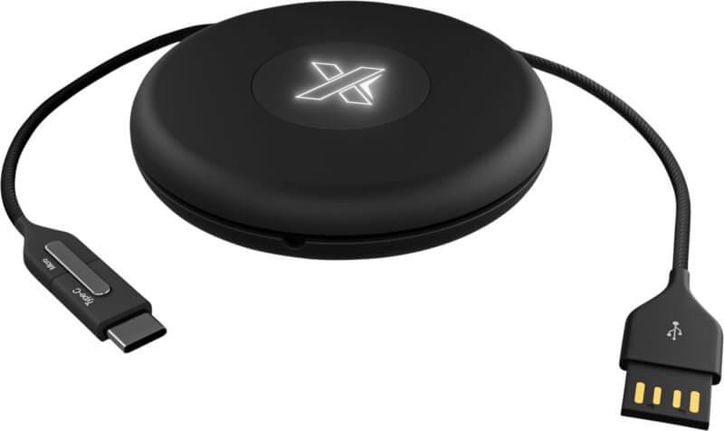 Cabo retroiluminado 3 em 1 travel SCX.design C18