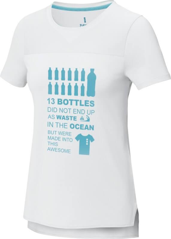 T-shirt cool fit de manga curta GRS para mulher de 160 g/m² "Borax"