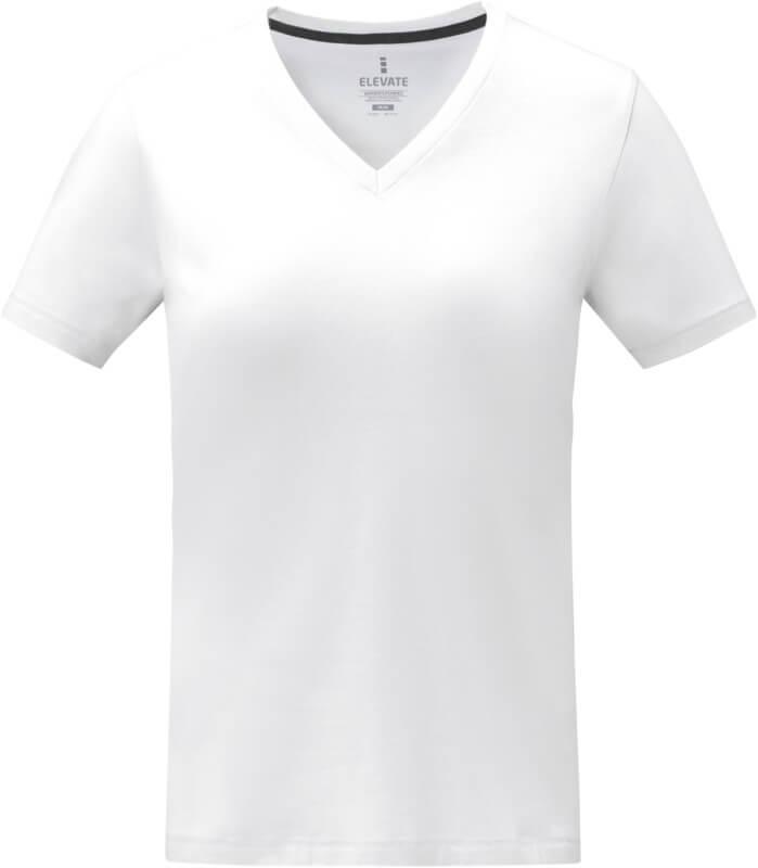 PF 38031 1 3803101 F1 T-shirt de manga curta e gola em V para mulher "Somoto" - Image 2