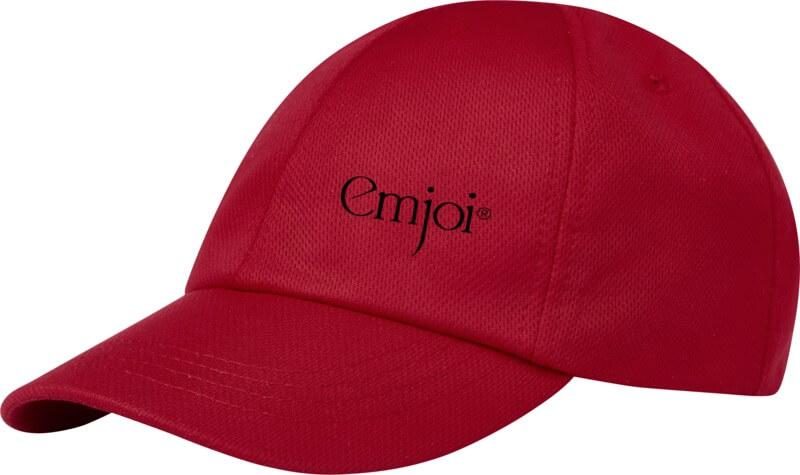 Boné de 6 painéis cool fit de 105 g/m² "Cerus"