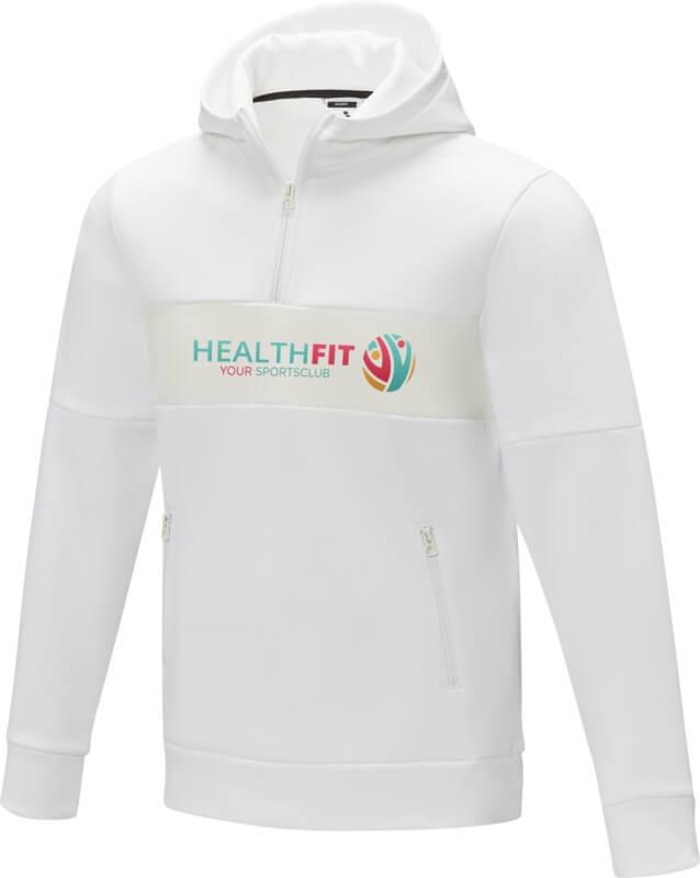 Camisola com capuz com fecho a meio para homem "Sayan"