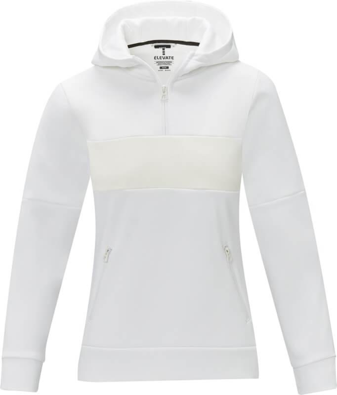 PF 39473 1 3947301 F1 Camisola com capuz e fecho a meio para mulher "Sayan" - Image 2