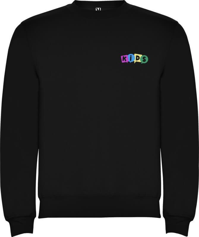Camisola de gola redonda para crianças de 280 g/m² Clasica