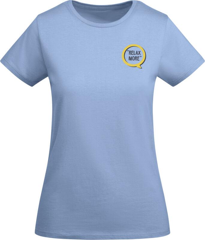 PF R6699 8 R66992H F1 SP Y1 T-shirt de manga curta algodão orgânico para mulher de 175 g/m² Breda - Image 9
