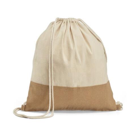 SABLON. Saco tipo mochila 100% algodão (160 g/m²)