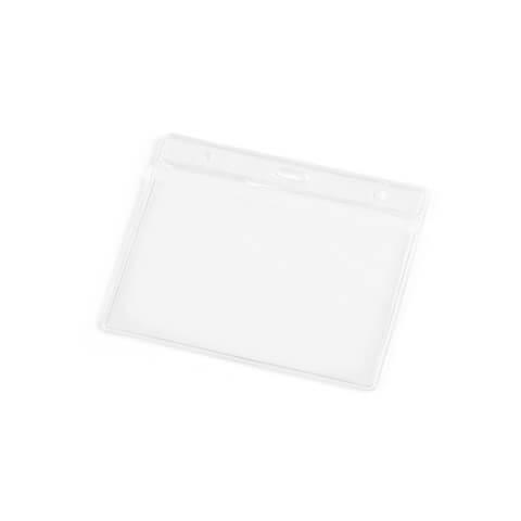 FORSYTH. Bolsa para crachá identificador horizontal em PVC