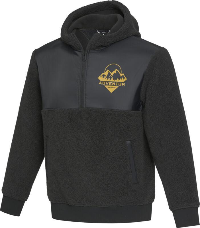 Camisola malha Sherpa unissexo reciclado de 370 g/m² Evans