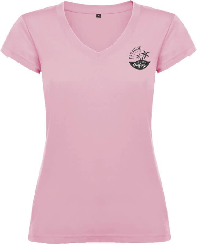 PF R6646 12 R66464O F1 SP Y1 T-shirt de manga curta com decote em V para mulher de 155 g/m² Victoria - Image 13