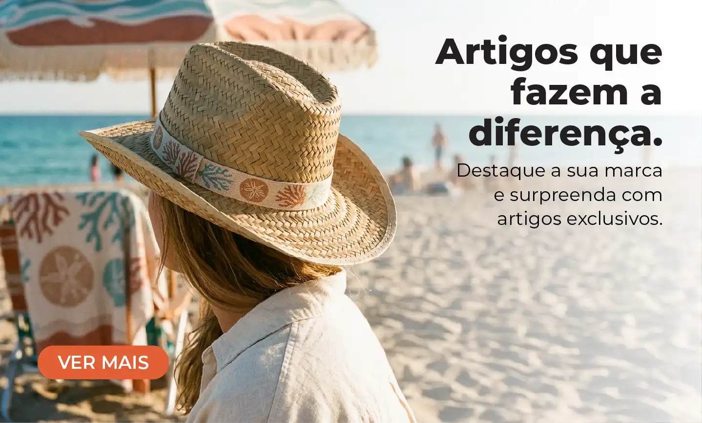 artigos de verao personalizados