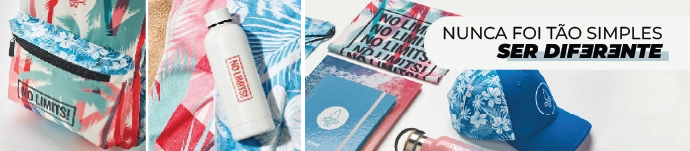 Brindes totalmente personalizados com a sua ideia!
