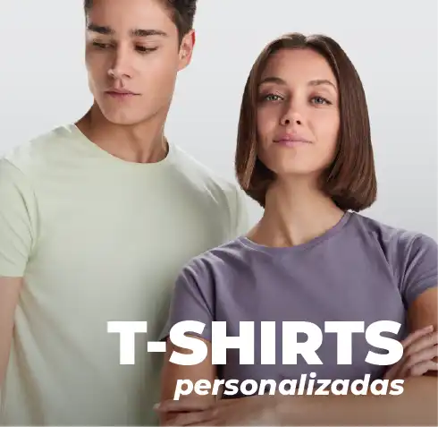 T-shirts personalizadas com logótipo ou imagem